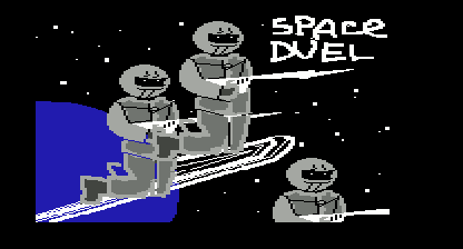 Space duel Title Screen